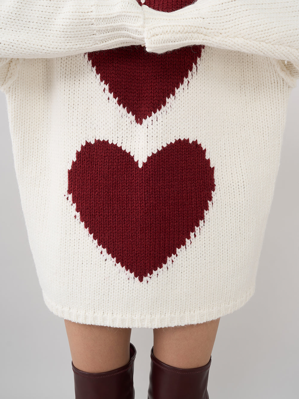 モデル:163cm(着用サイズ:FREE 着用カラー:IVO)