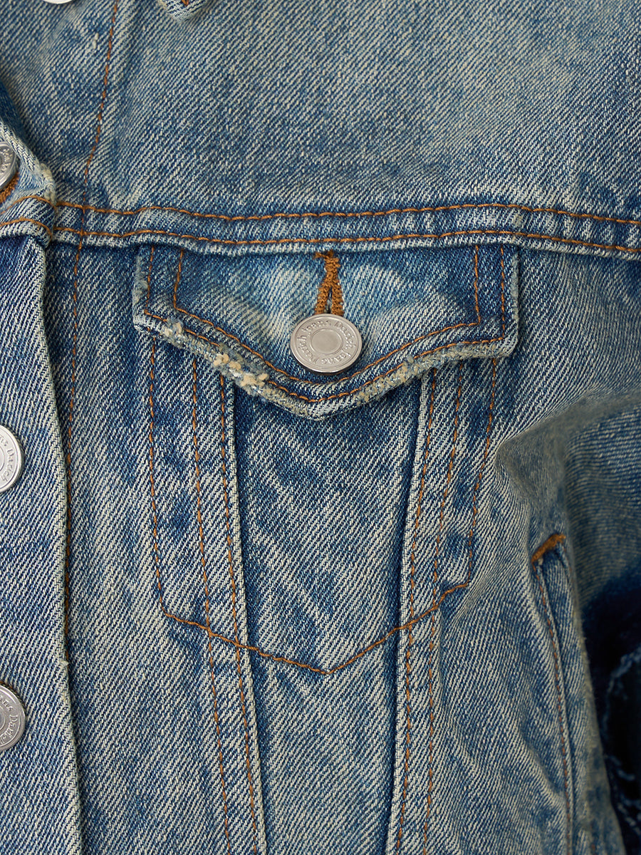 モデル:163cm(着用サイズ:FREE 着用カラー:BLU)