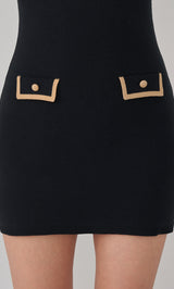 モデル:163cm(着用サイズ:FREE 着用カラー:BLK)