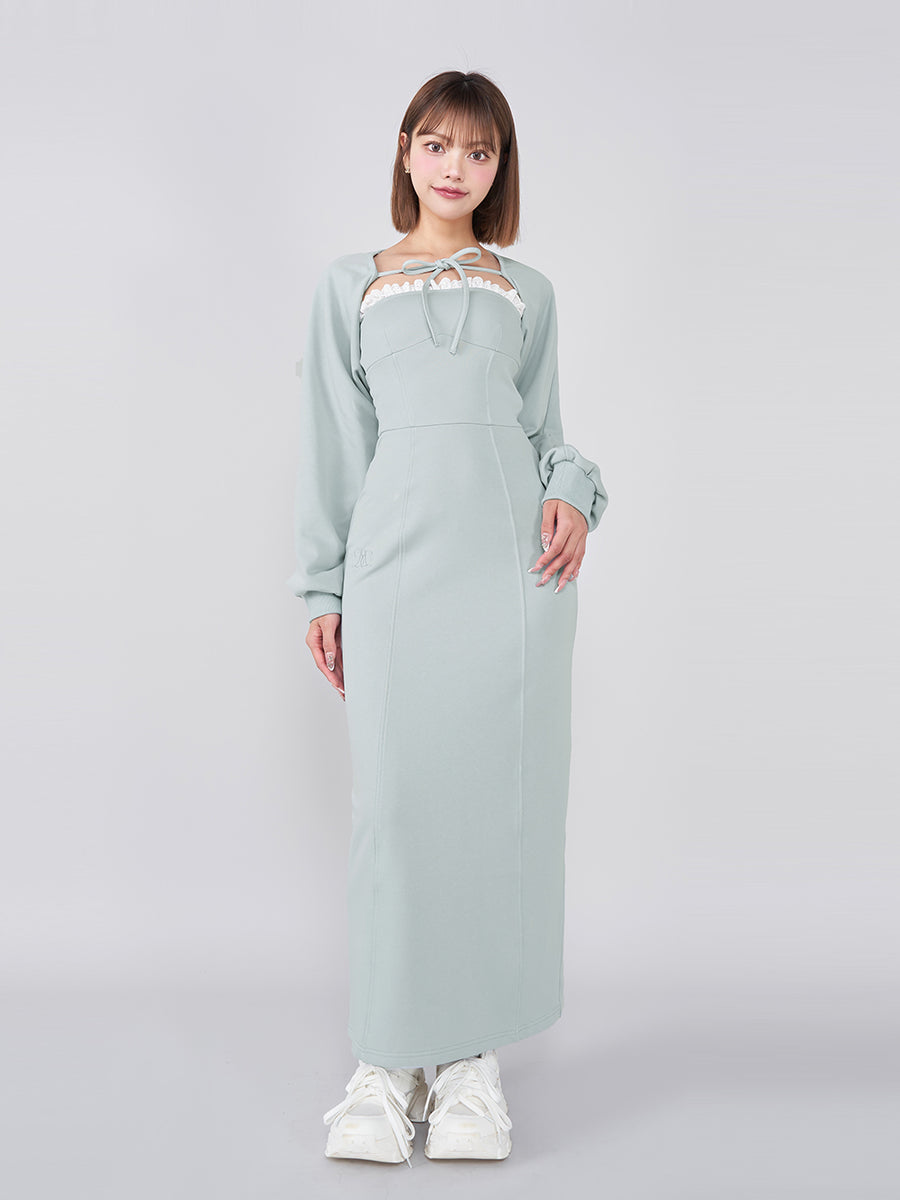 モデル:163cm(着用サイズ:L 着用カラー:WHT)