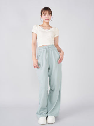 モデル:163cm(着用サイズ:L 着用カラー:WHT)