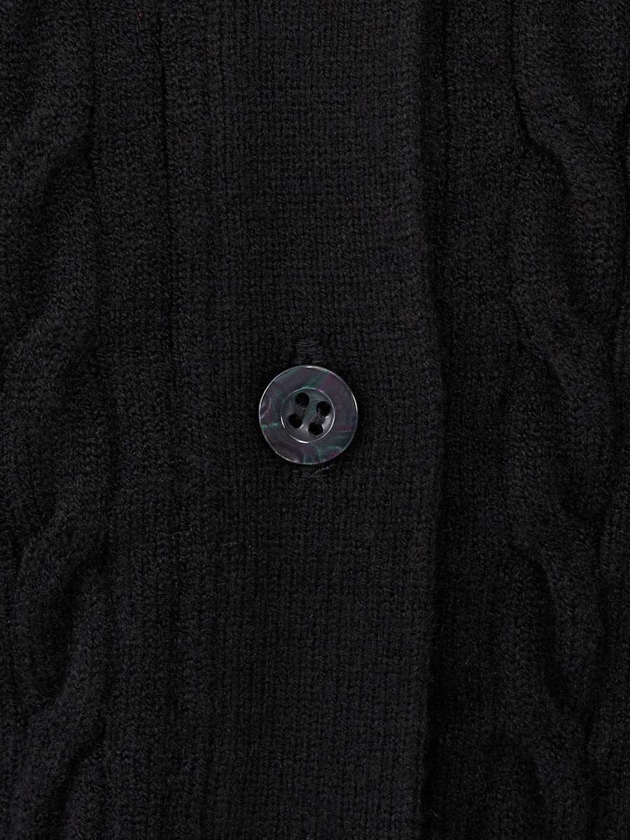 モデル:160cm(着用サイズ:FREE 着用カラー:BLK)