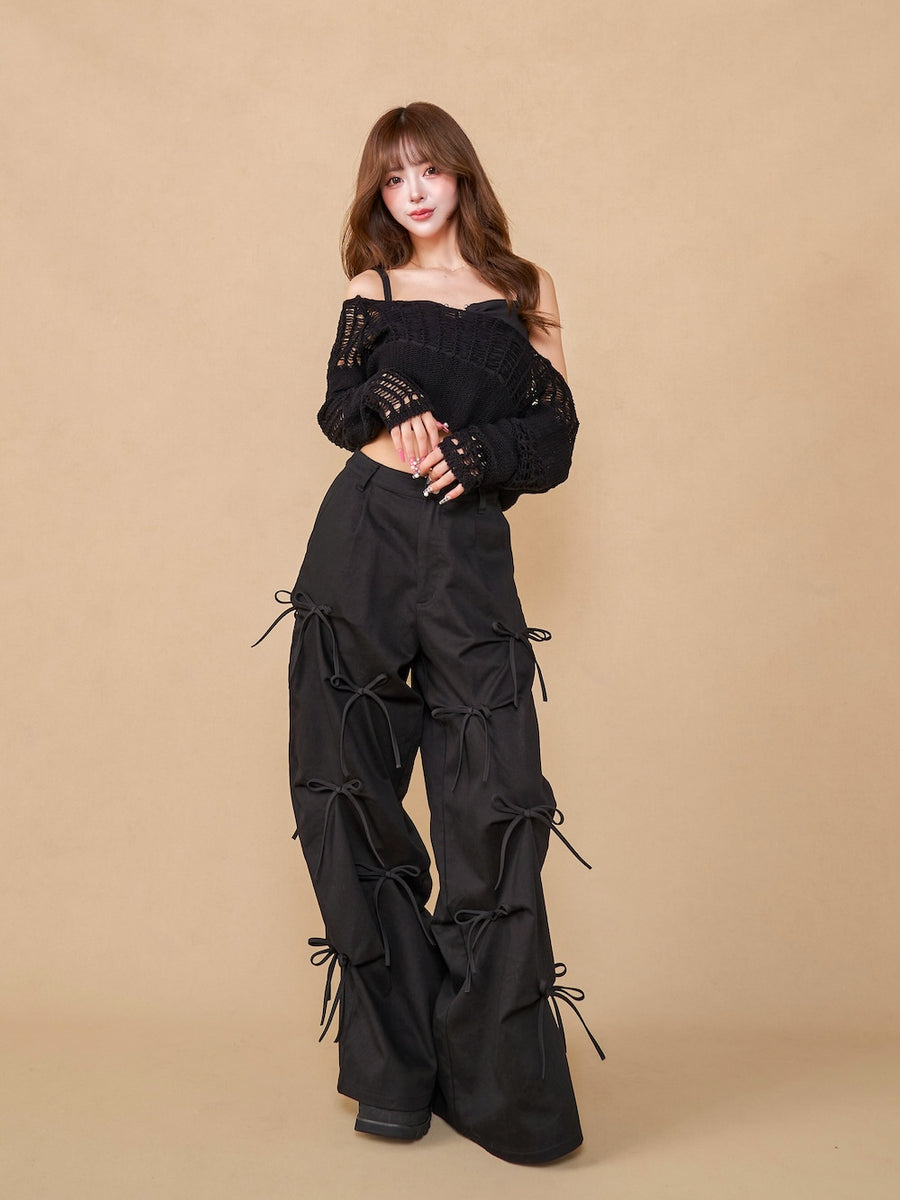 モデル:158cm(着用サイズ:S 着用カラー:BLK)