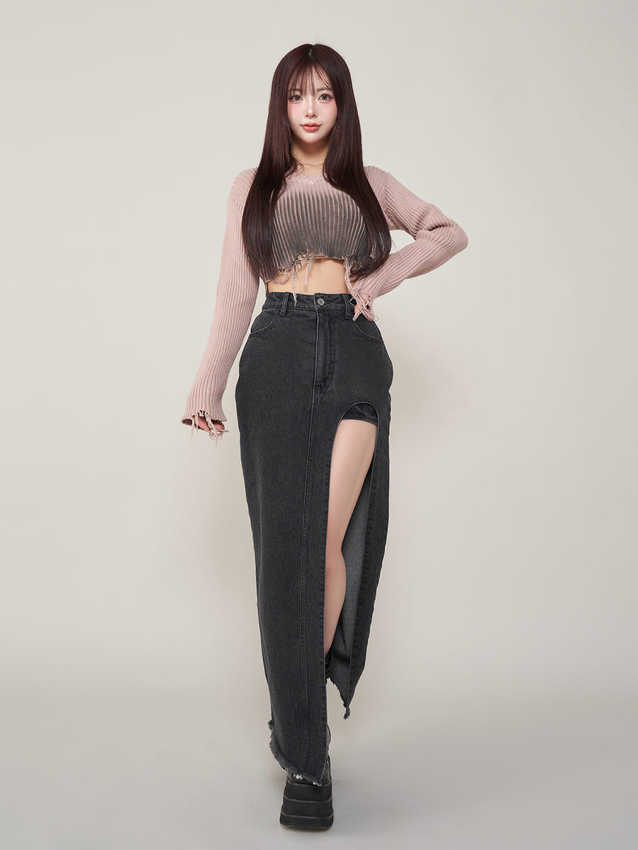 モデル:158cm(着用サイズ:S 着用カラー:BLK)