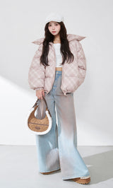 モデル:158cm(着用サイズ:FREE 着用カラー:PNK)