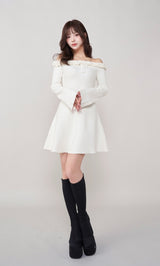 モデル:158cm(着用サイズ:FREE 着用カラー:WHT)