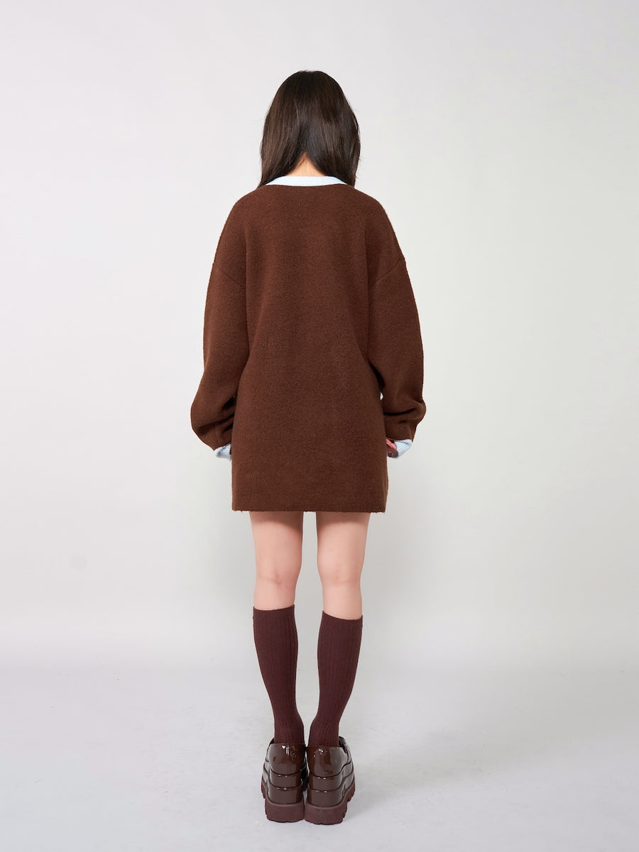 モデル:158cm(着用サイズ:FREE 着用カラー:BRN)