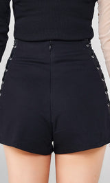 モデル:158cm(着用サイズ:S 着用カラー:BLK)