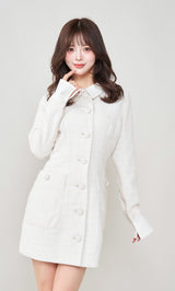 モデル:158cm(着用サイズ:FREE 着用カラー:WHT)
