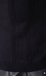 モデル:158cm(着用サイズ:FREE 着用カラー:BLK)
