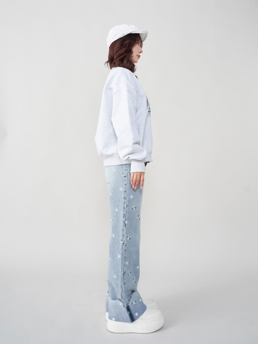モデル:158cm(着用サイズ:FREE 着用カラー:L-GRY)