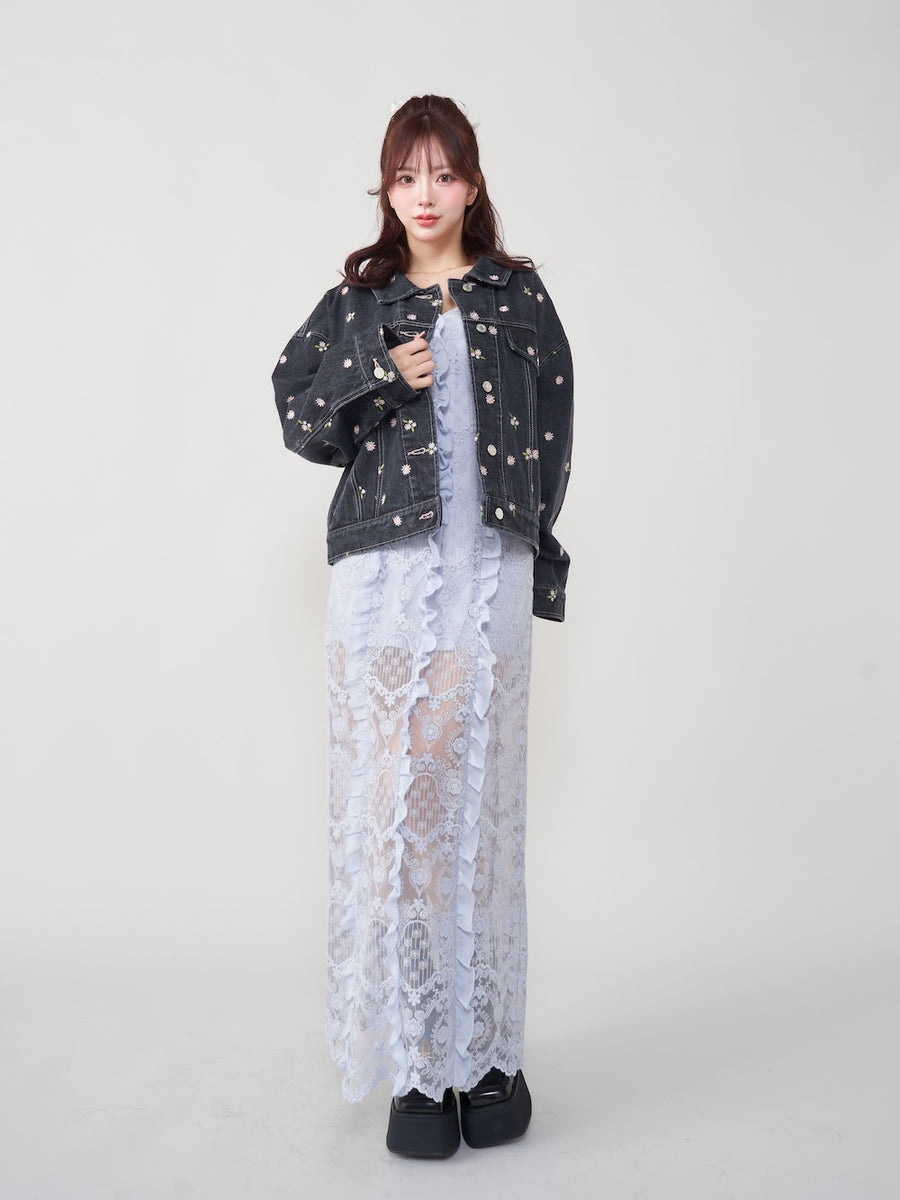 モデル:158cm(着用サイズ:FREE 着用カラー:BLK)
