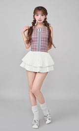 モデル:158cm(着用サイズ:FREE 着用カラー:PNK)