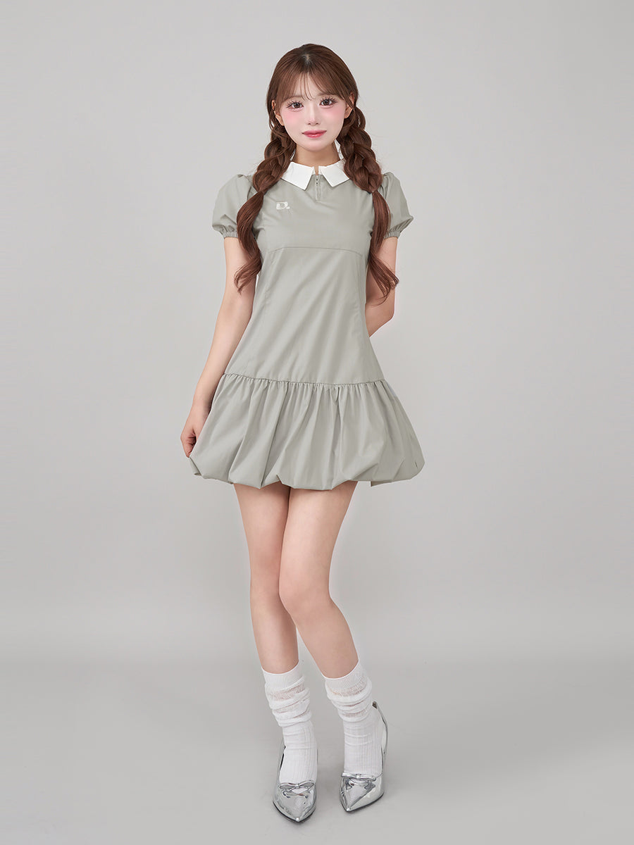 モデル:158cm(着用サイズ:FREE 着用カラー:GRY)