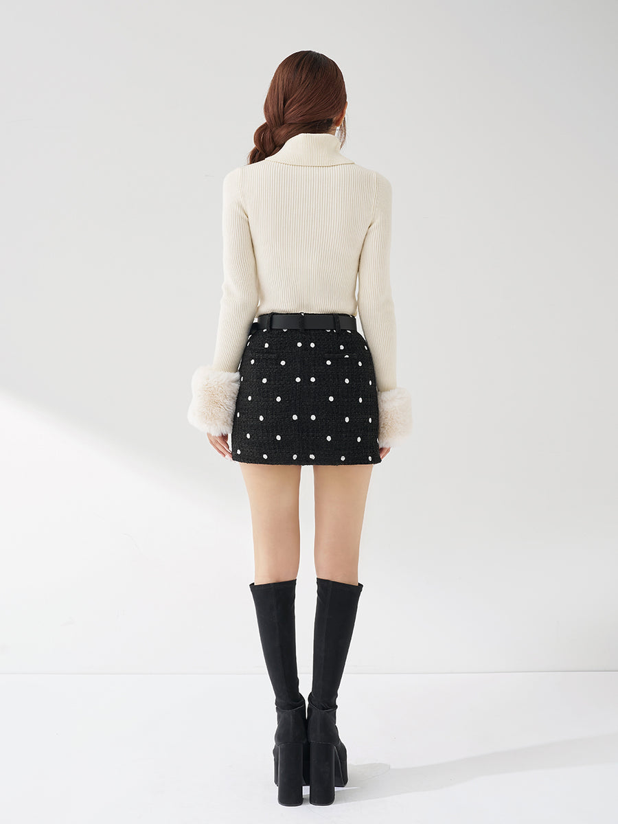 モデル:158cm(着用サイズ:S 着用カラー:BLK)