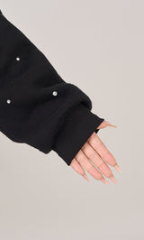 モデル:158cm(着用サイズ:FREE 着用カラー:BLK)