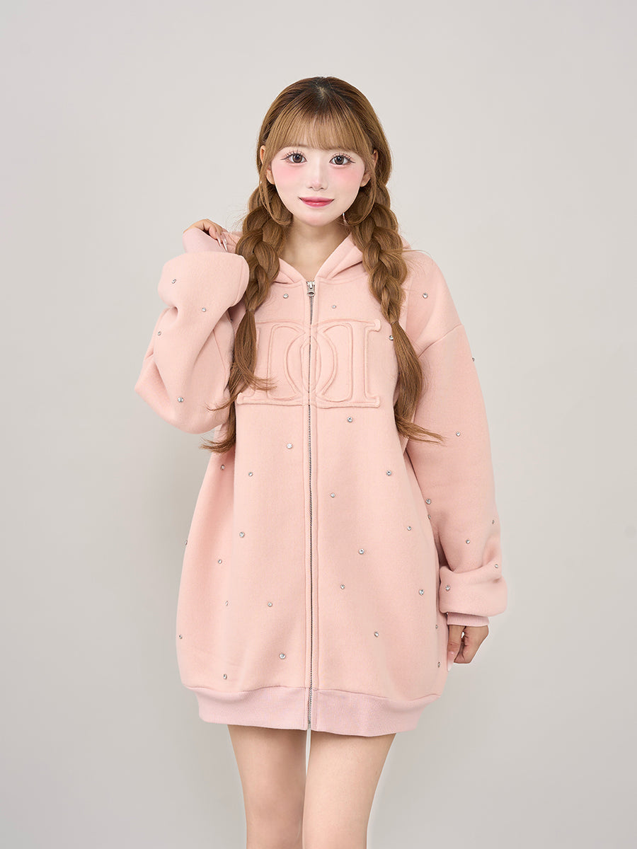 モデル:158cm(着用サイズ:FREE 着用カラー:PNK)