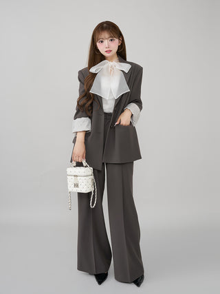 モデル:158cm(着用サイズ:FREE 着用カラー:C-GRY)