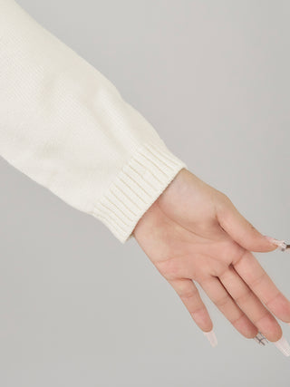 モデル:158cm(着用サイズ:FREE 着用カラー:IVO)