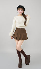 モデル:158cm(着用サイズ:S 着用カラー:BRN)