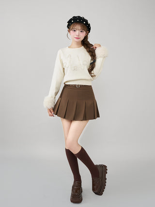 モデル:158cm(着用サイズ:FREE 着用カラー:IVO)
