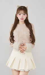 モデル:158cm(着用サイズ:FREE 着用カラー:PNK)