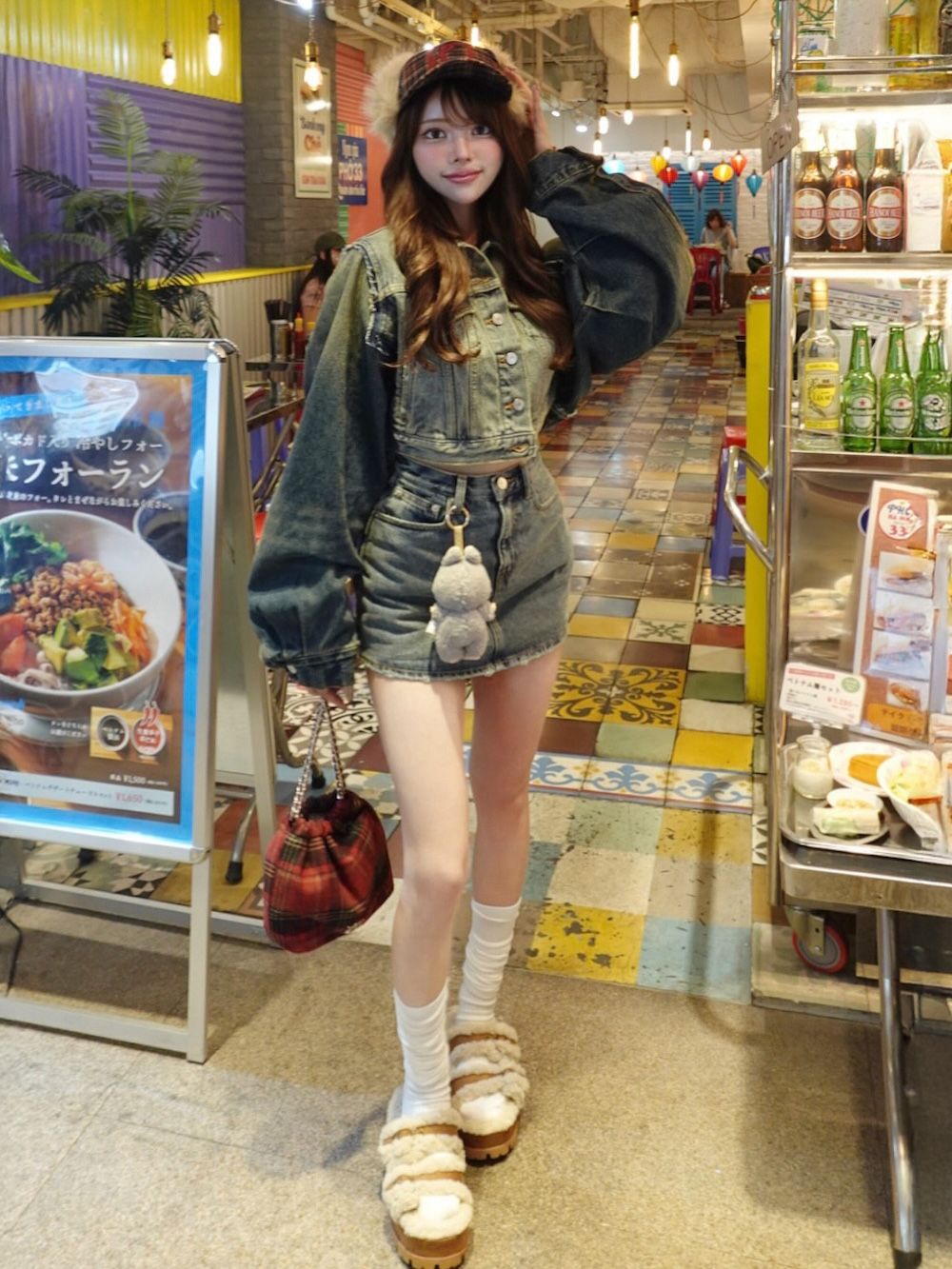 サイズ:FREE カラー:BRD