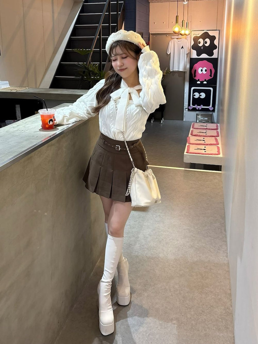 サイズ:FREE カラー:IVO