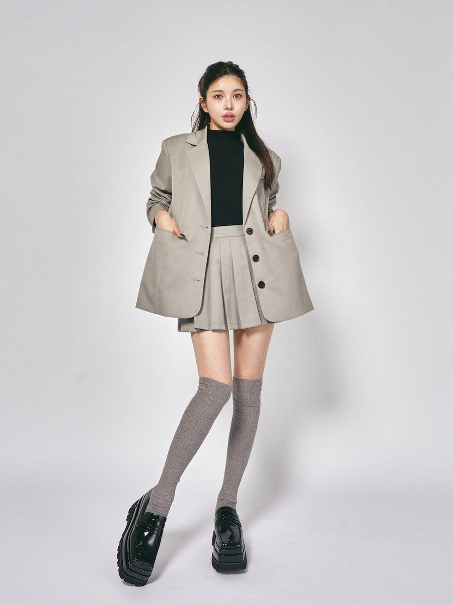 モデル:160cm(着用サイズ:S 着用カラー:GRY)