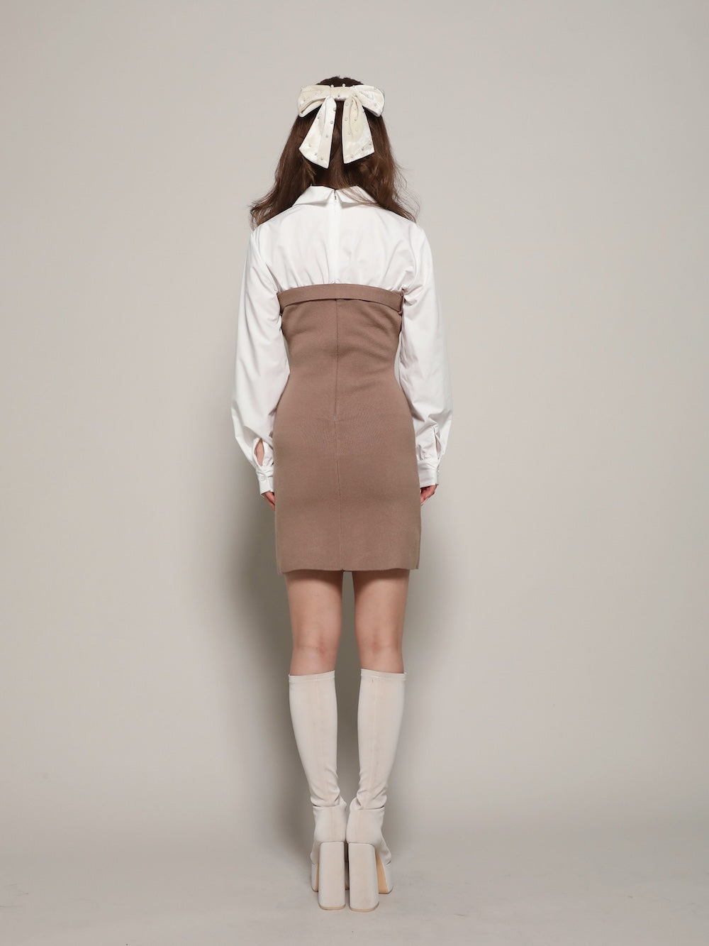 モデル:158cm(着用サイズ:FREE 着用カラー:MOC)