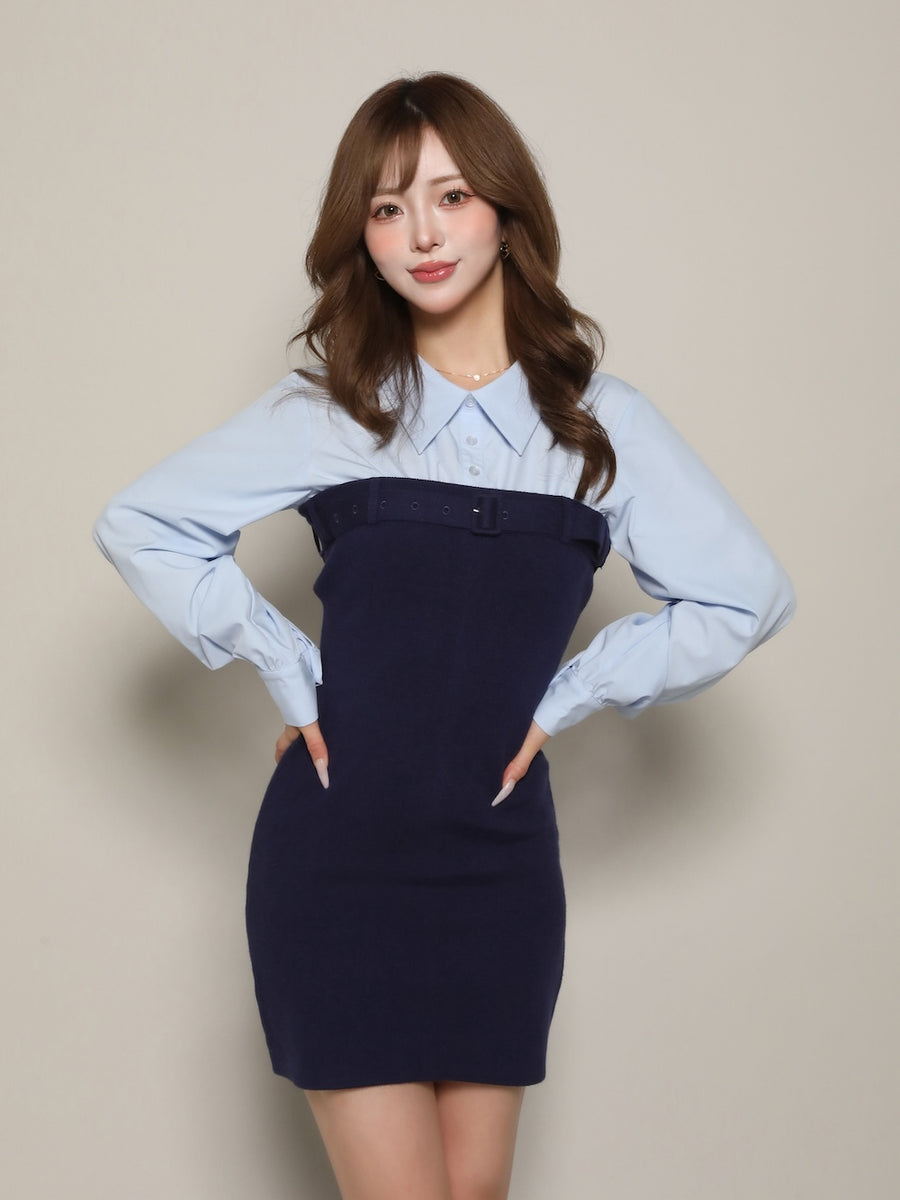 モデル:158cm(着用サイズ:FREE 着用カラー:NVY)