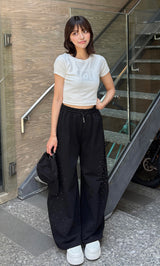 モデル:163cm(着用サイズ:FREE 着用カラー:WHT)