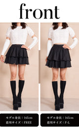 モデル:165cm(着用サイズ:FREE/F-L 着用カラー:BLK)