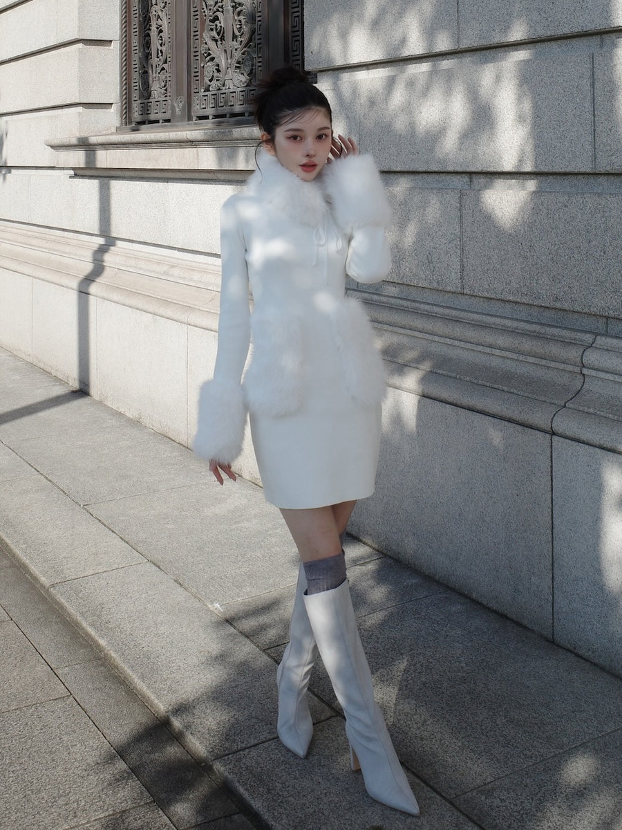 モデル:160cm(着用サイズ:FREE 着用カラー:WHT)