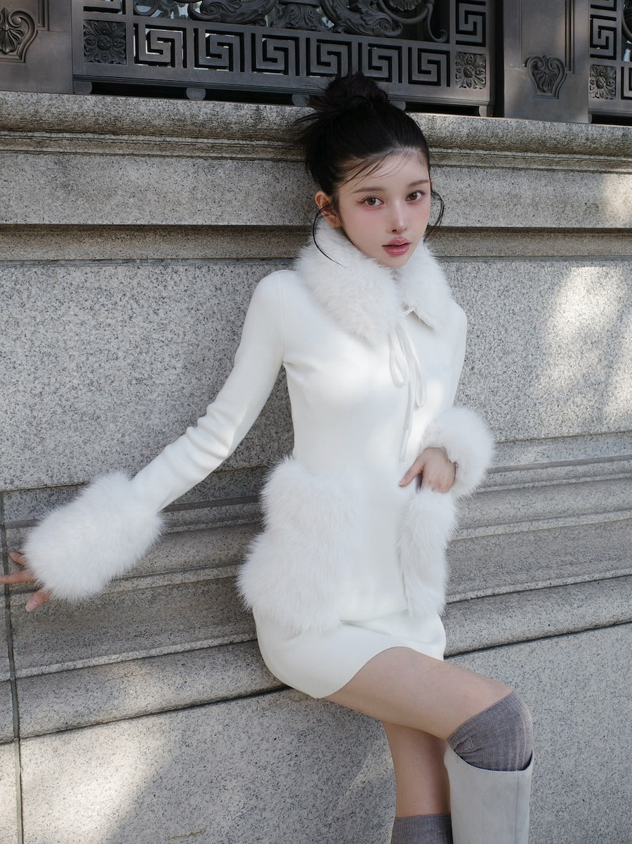 モデル:160cm(着用サイズ:FREE 着用カラー:WHT)