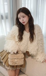 モデル:158cm(着用サイズ:FREE 着用カラー:IVO)