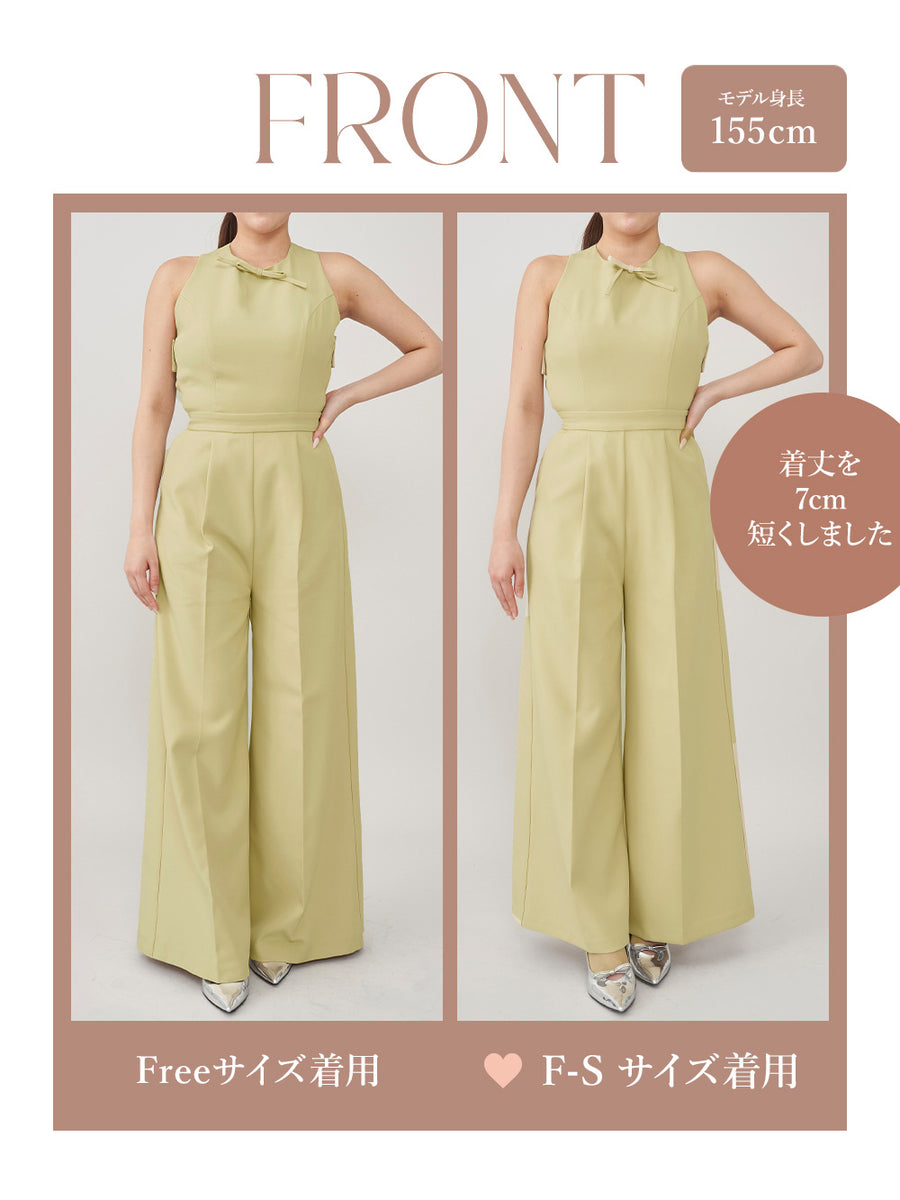 モデル:155cm(着用サイズ:FREE/F-S 着用カラー:LIM)