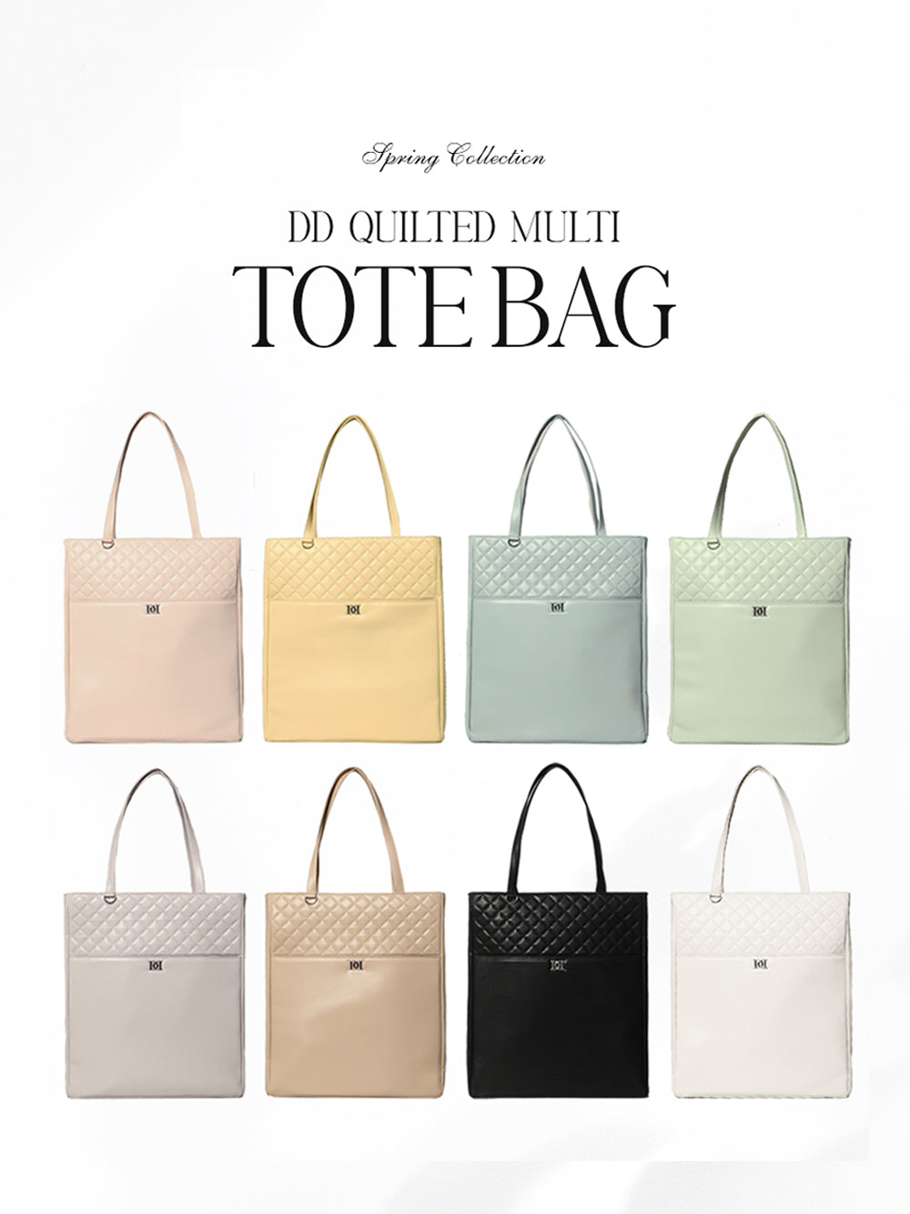 DDキルティングマルチトートバッグ