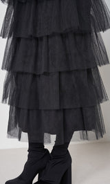 モデル:163cm(着用サイズ:S 着用カラー:BLK)