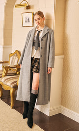 モデル:173cm(着用サイズ:FREE 着用カラー:GRY)