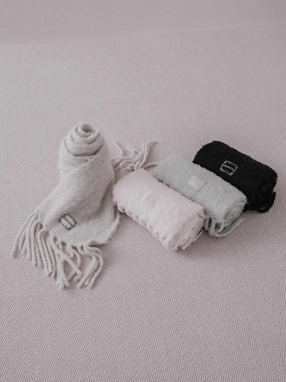 サイズ:FREE カラー:IVO/B-PNK/GRY/BLK