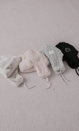 サイズ:FREE カラー:IVO/B-PNK/GRY/BLK