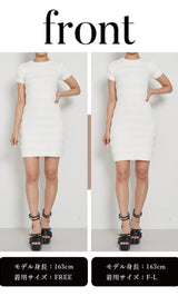 モデル:163cm(着用サイズ:FREE/F-L 着用カラー:WHT)