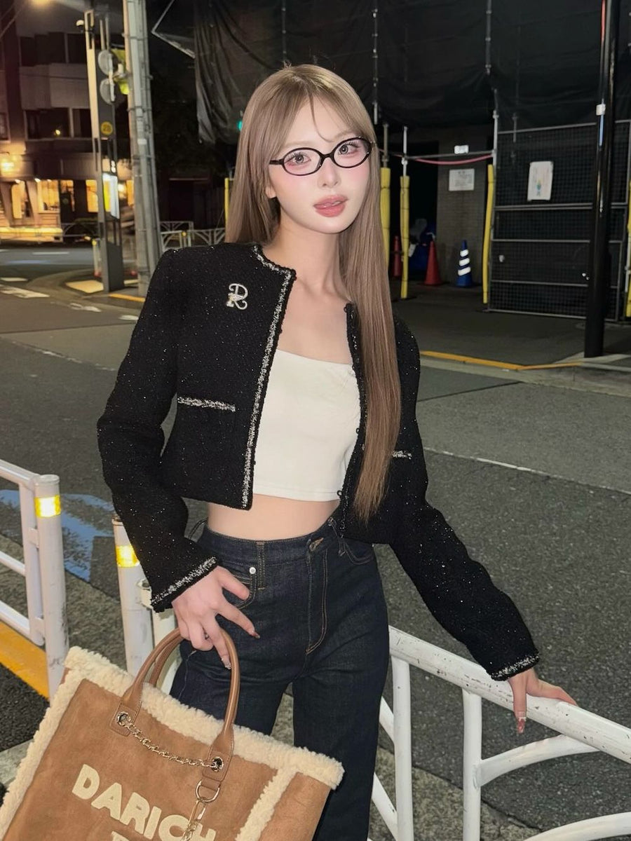 モデル:163cm(着用サイズ:FREE 着用カラー:BLK)