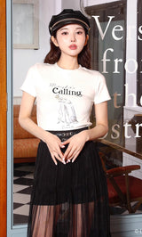 モデル:160cm(着用サイズ:FREE 着用カラー:WHT)