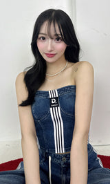 モデル:156cm(着用サイズ:FREE 着用カラー:BLU)