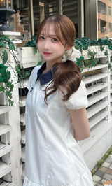モデル:161cm(着用サイズ:FREE 着用カラー:WHT)