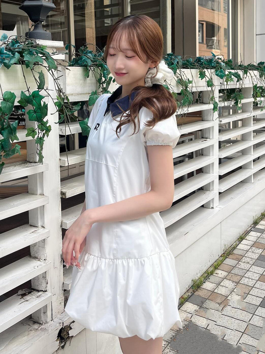 モデル:161cm(着用サイズ:FREE 着用カラー:WHT)