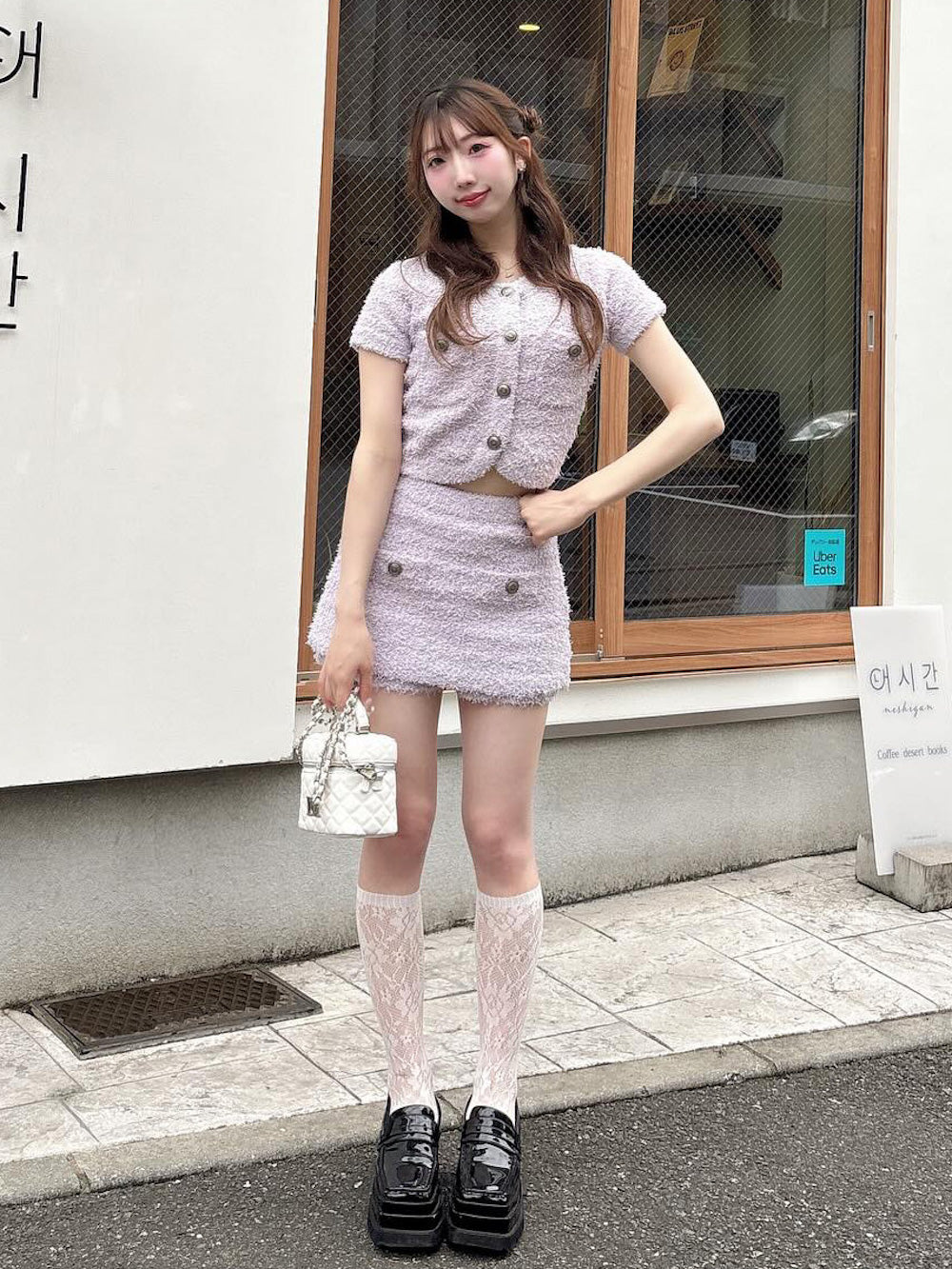 モデル:160cm(着用サイズ:FREE 着用カラー:LLC)