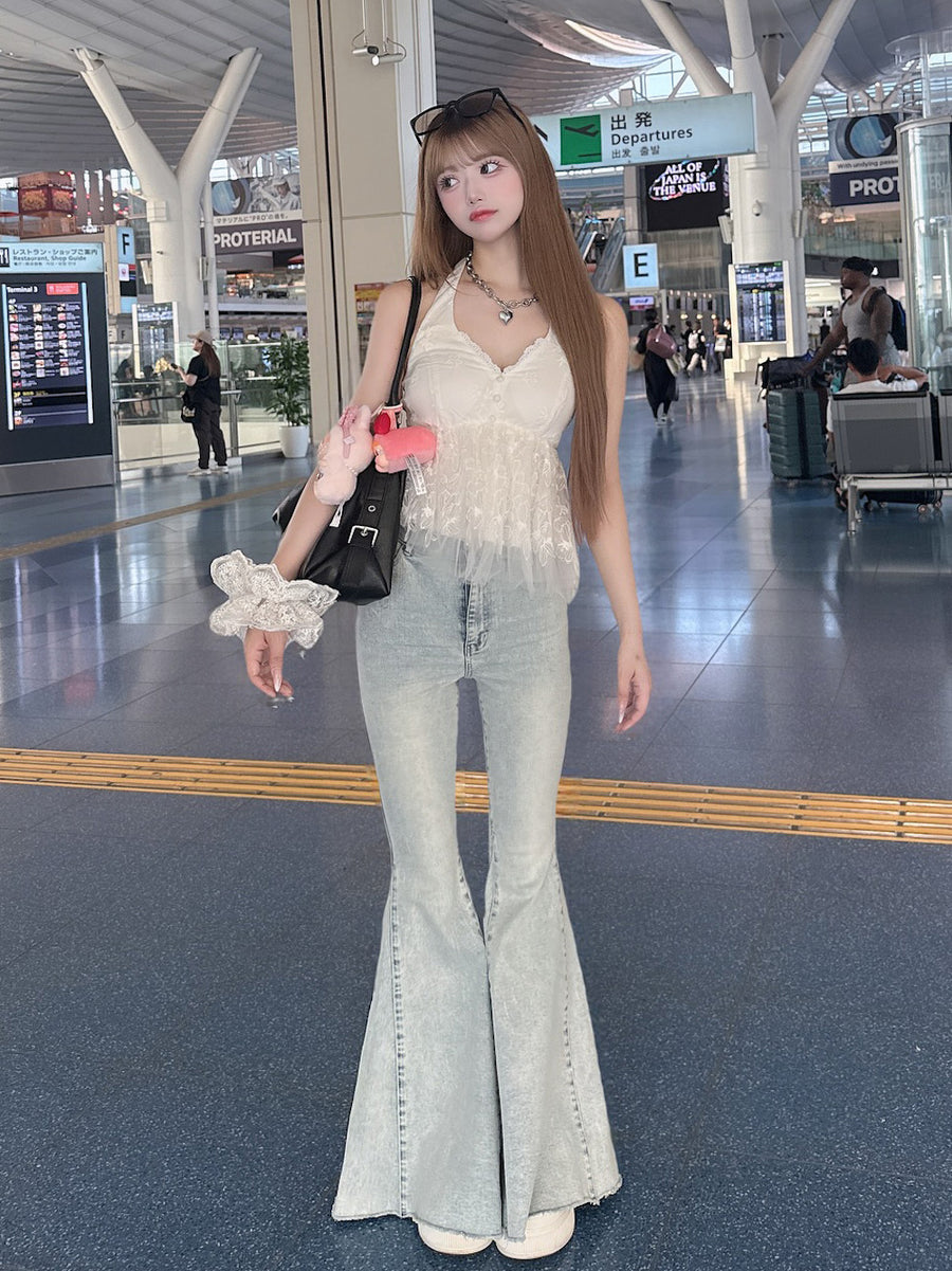 モデル:158cm(着用サイズ:FREE 着用カラー:WHT)